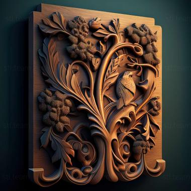 3D model panel (STL)